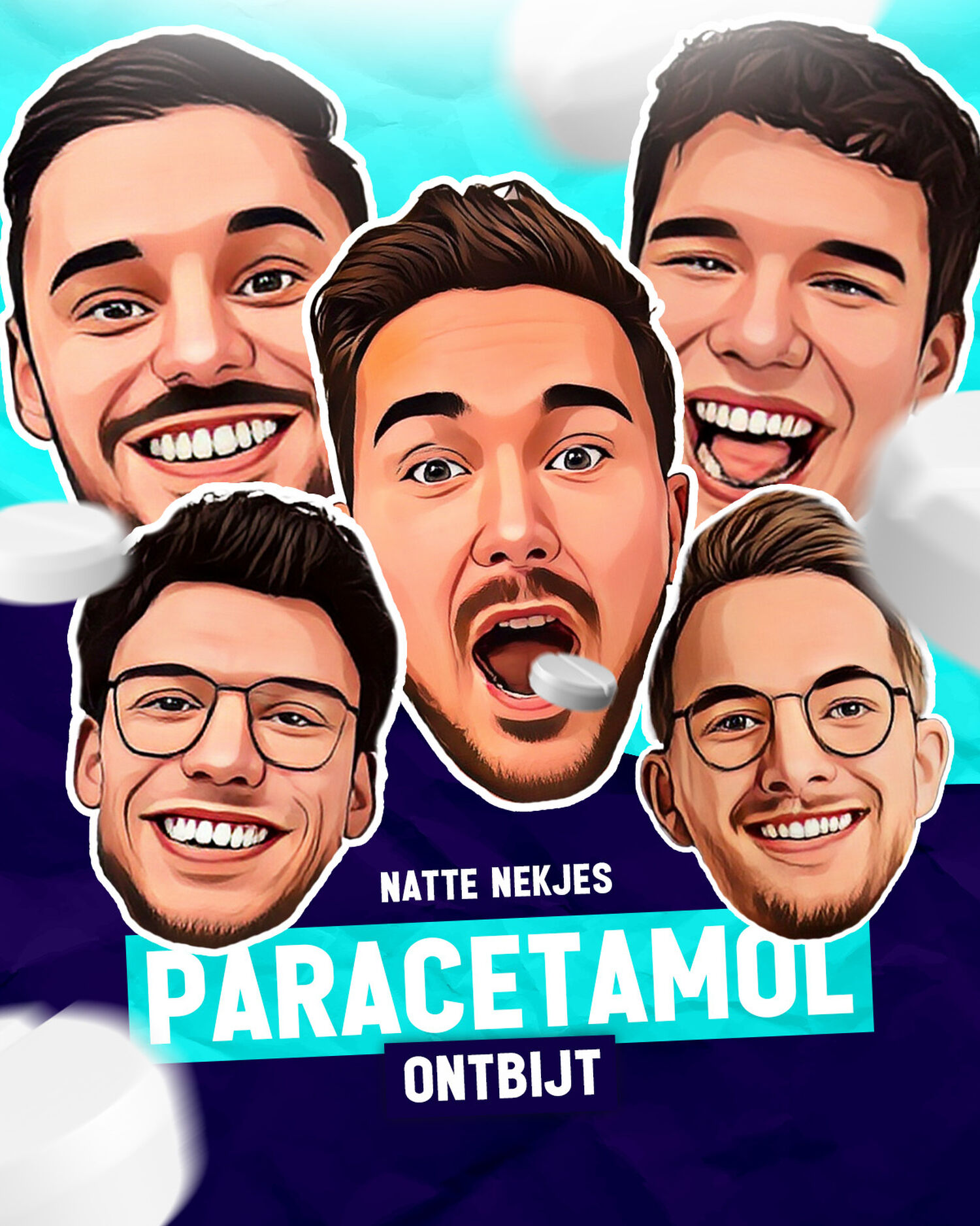 Cover paracetamol ontbijt