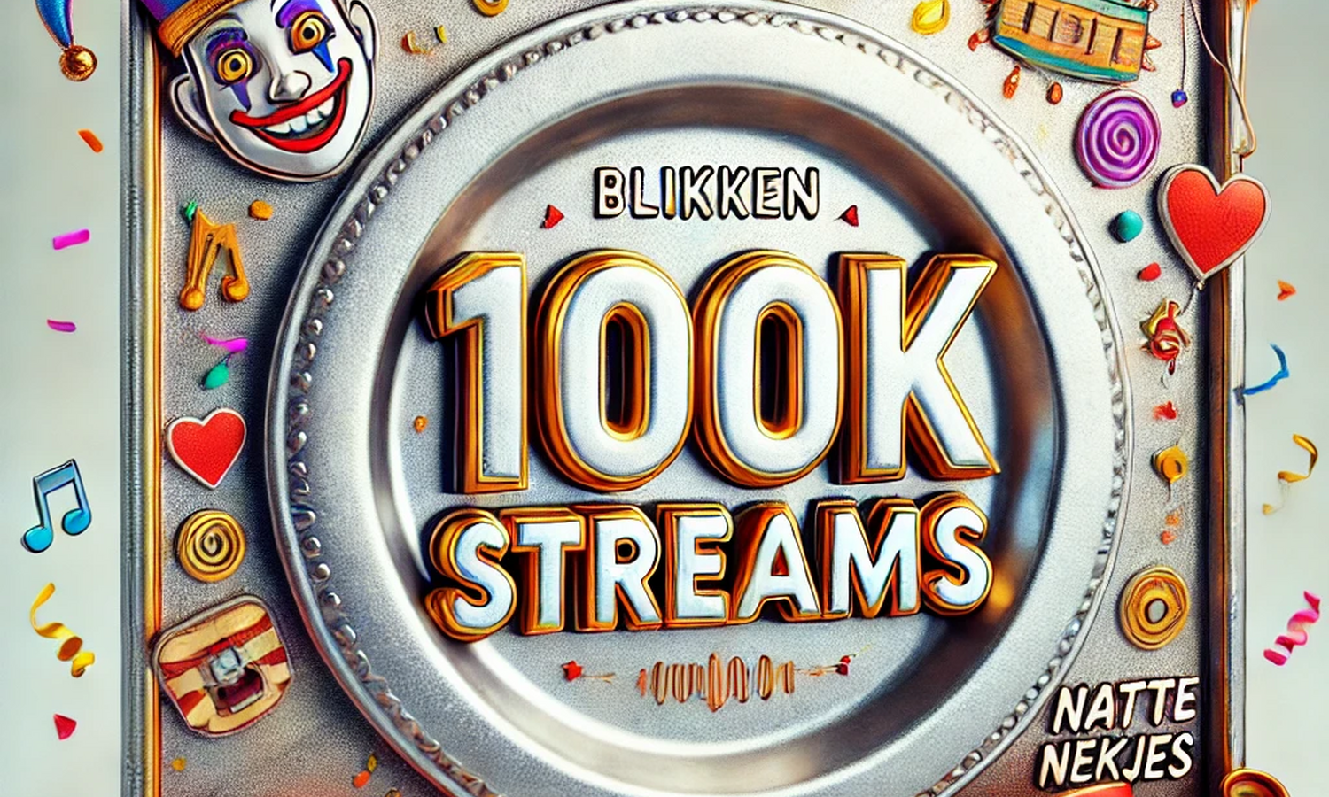 Blikken plaat natte nekjes